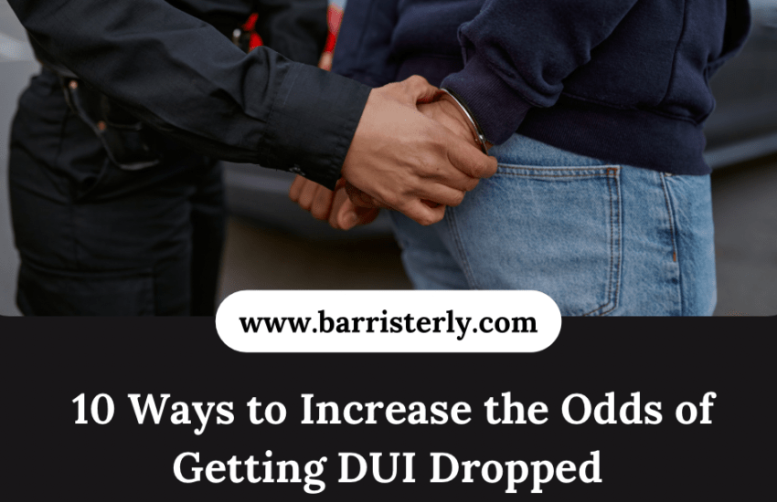 Odds of Getting DUI Dropped